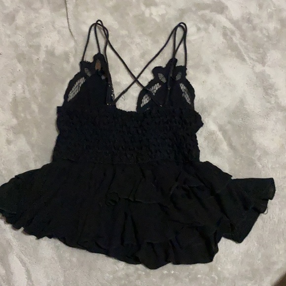 Free people black Adella camisole - Picture 2 of 4